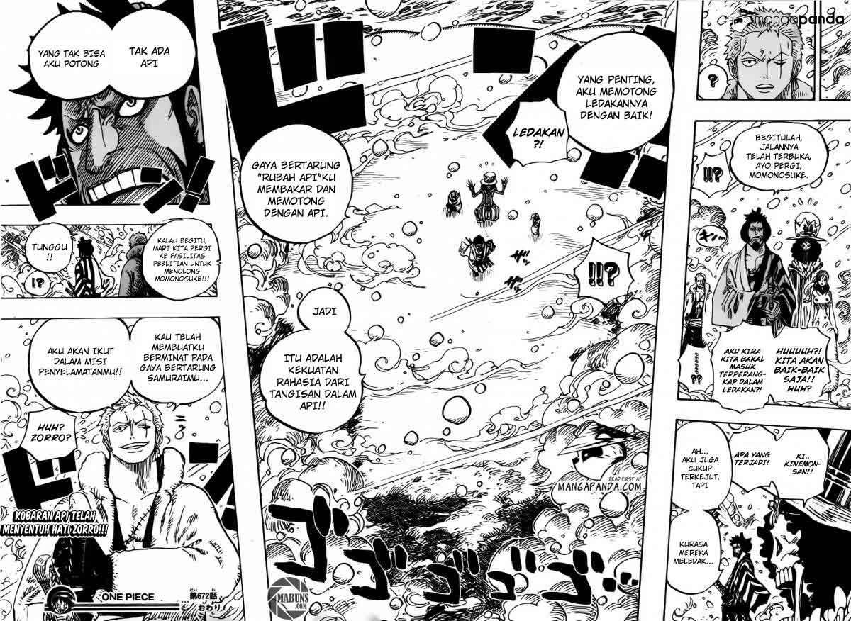One Piece — Chapter 672, halaman 19