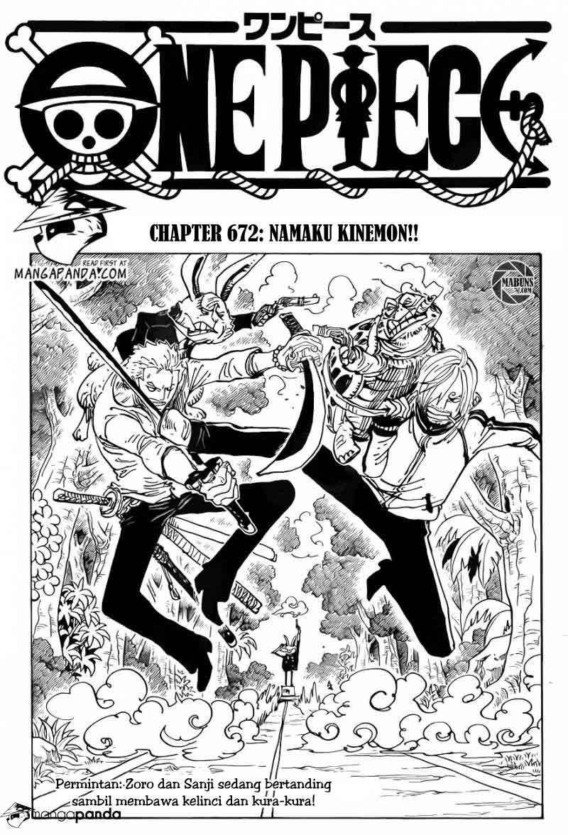 One Piece — Chapter 672, halaman 2