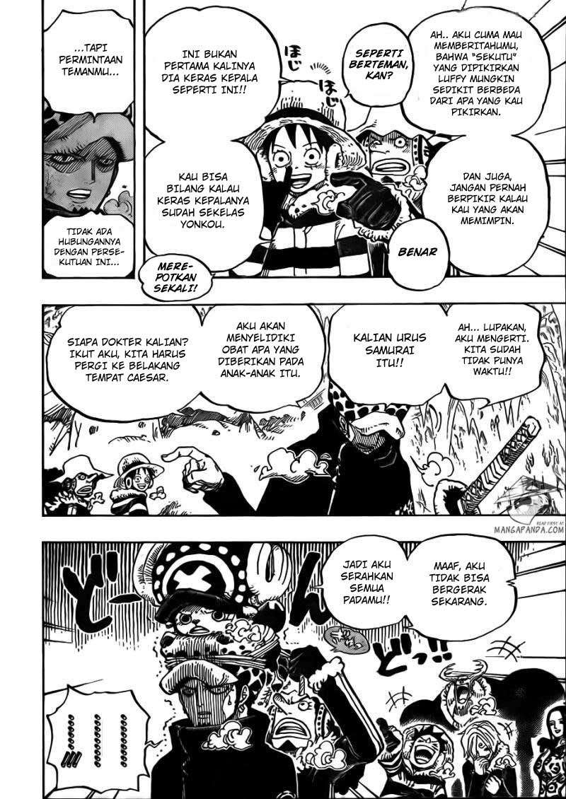 One Piece — Chapter 668, halaman 11