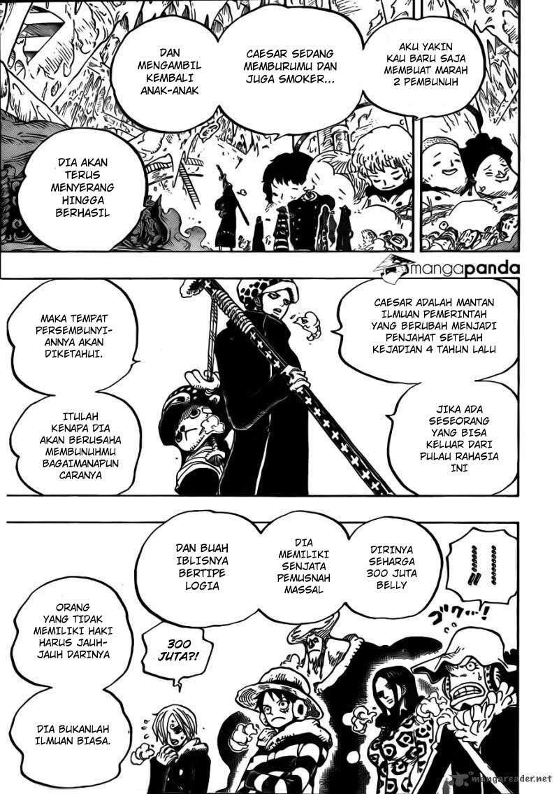 One Piece — Chapter 668, halaman 12
