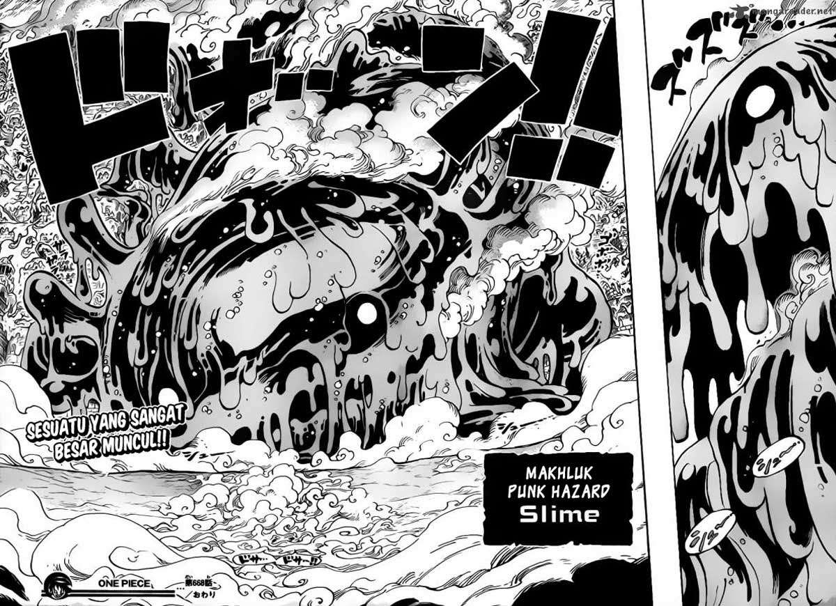 One Piece — Chapter 668, halaman 19