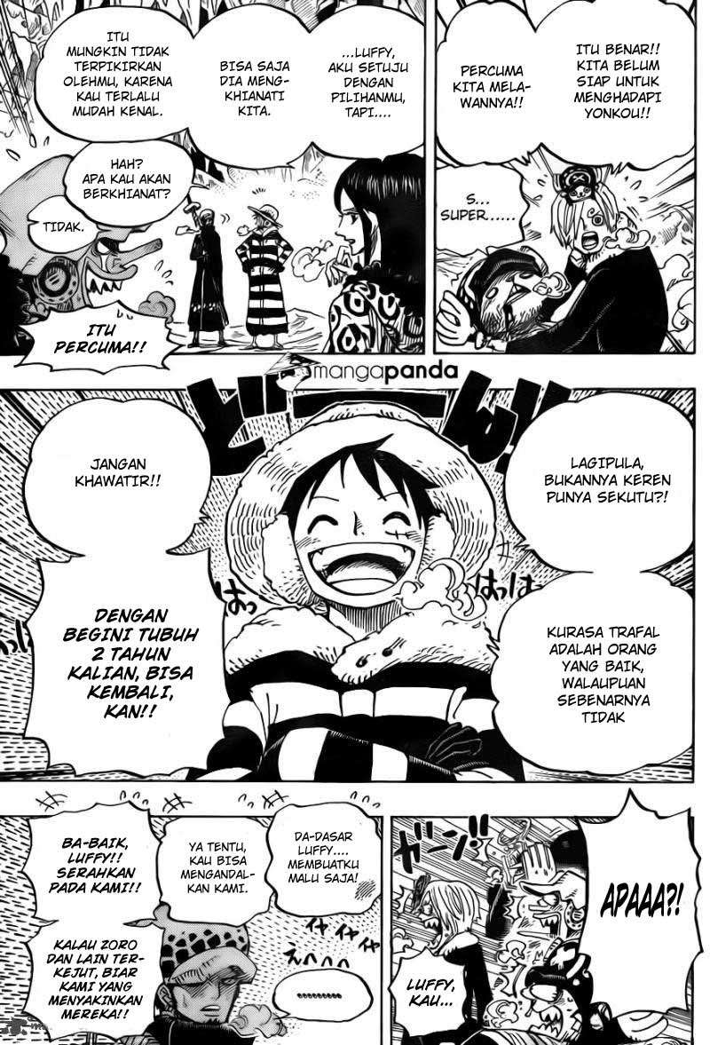 One Piece — Chapter 668, halaman 6