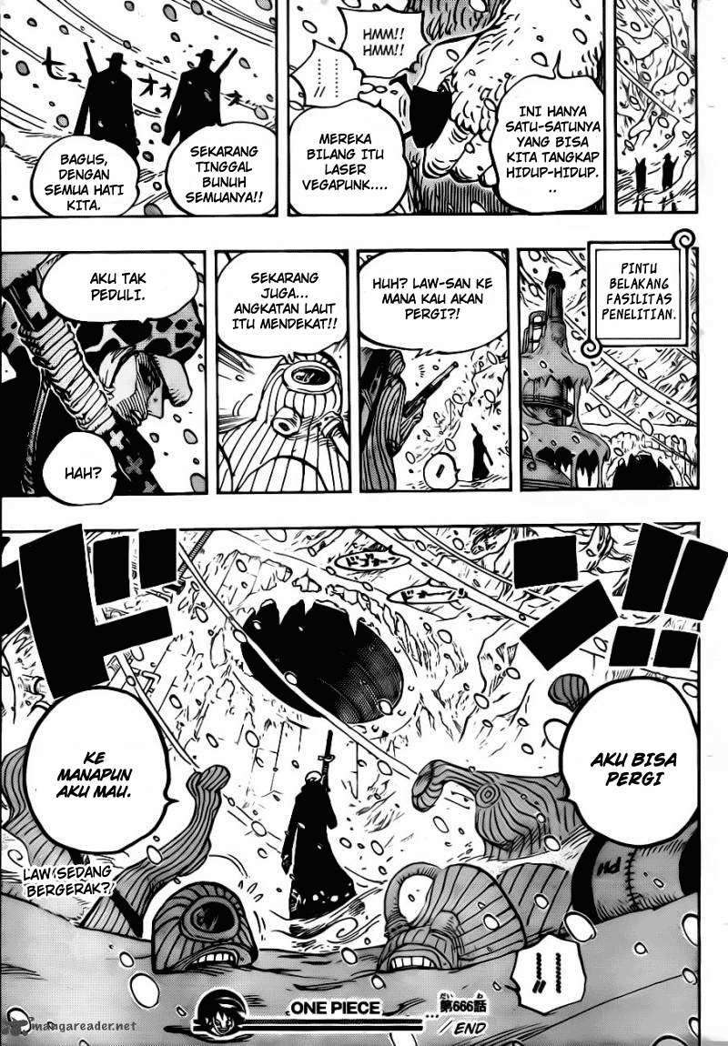 One Piece — Chapter 666, halaman 18