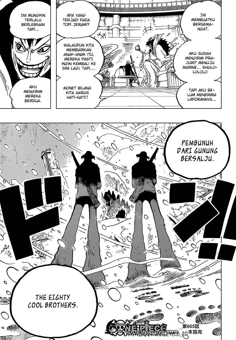 One Piece — Chapter 665, halaman 17
