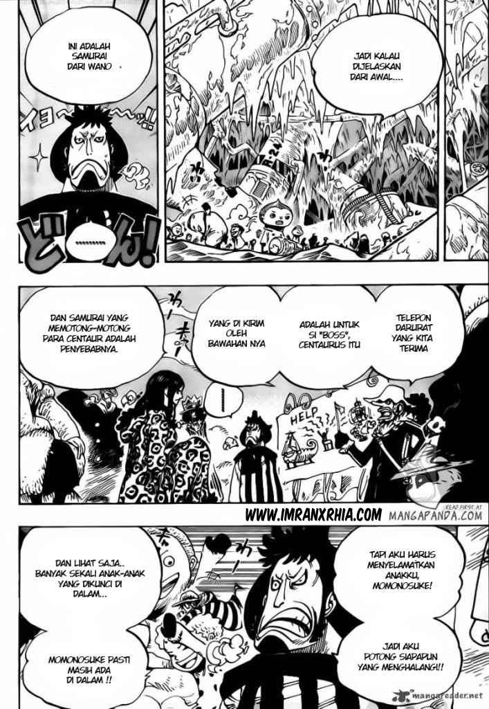 One Piece — Chapter 663, halaman 16
