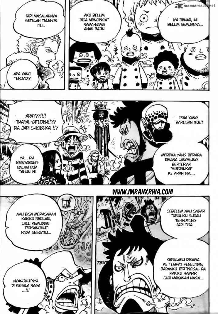 One Piece — Chapter 663, halaman 17
