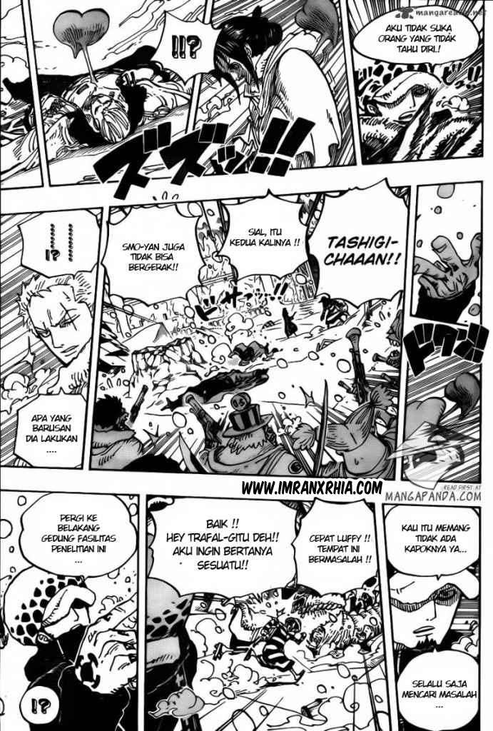 One Piece — Chapter 663, halaman 7