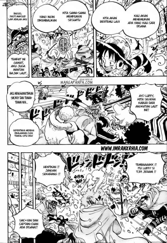 One Piece — Chapter 663, halaman 8