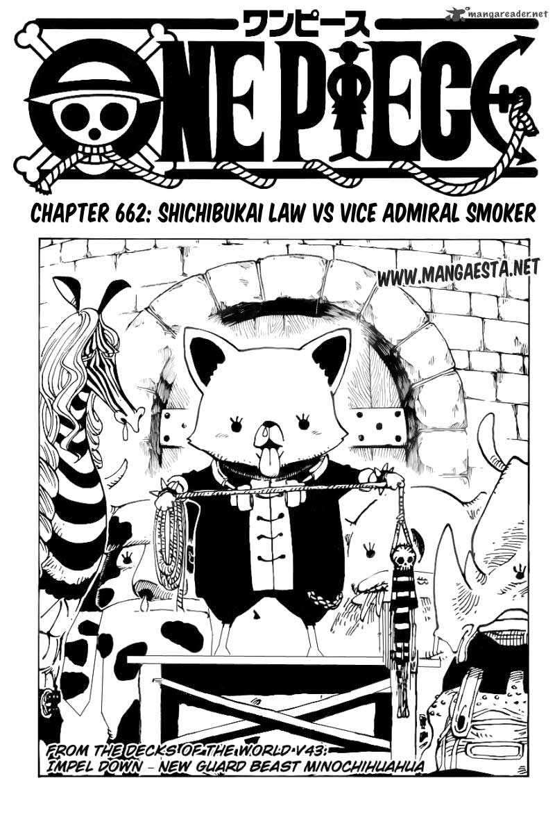 One Piece — Chapter 662, halaman 1