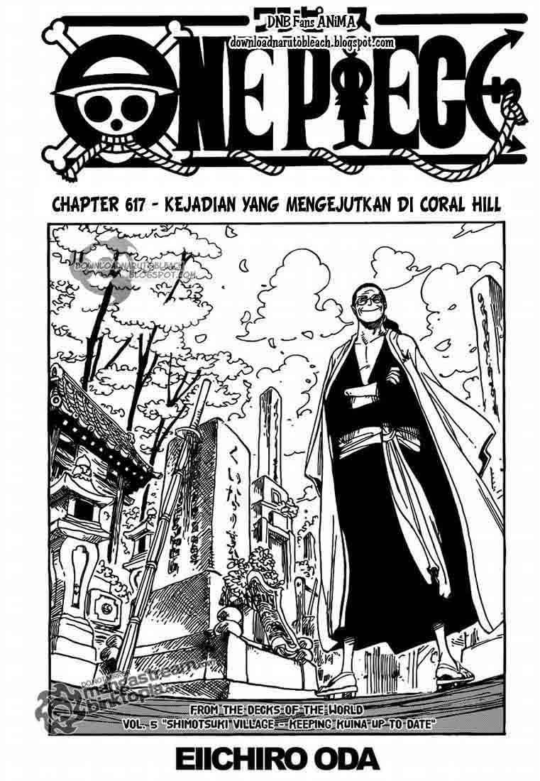 One Piece — Chapter 617, halaman 1