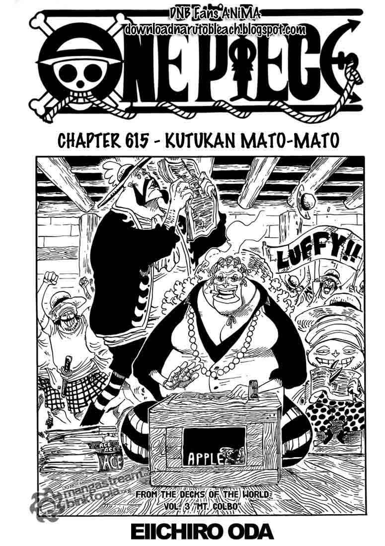 One Piece — Chapter 615, halaman 1