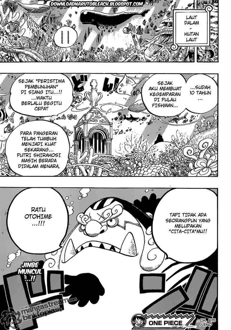 One Piece — Chapter 615, halaman 17