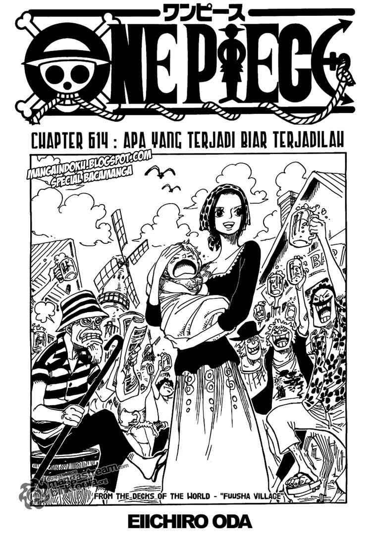 One Piece — Chapter 614, halaman 1
