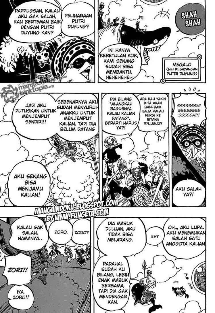 One Piece — Chapter 612, halaman 9