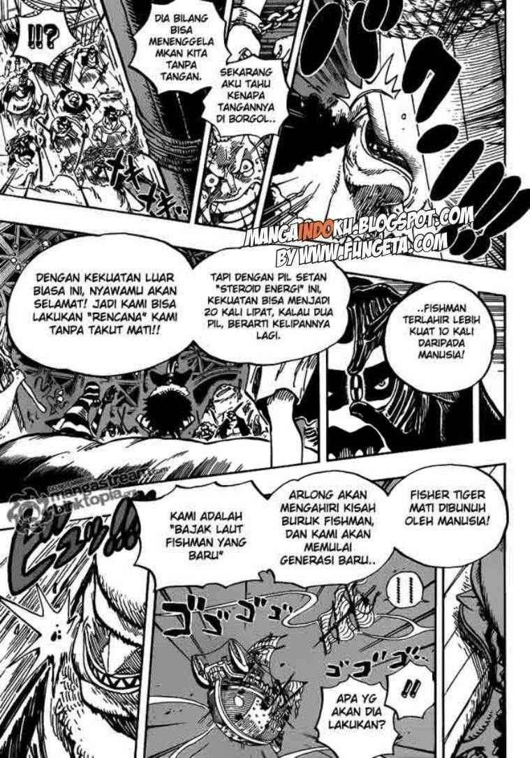 One Piece — Chapter 611, halaman 13