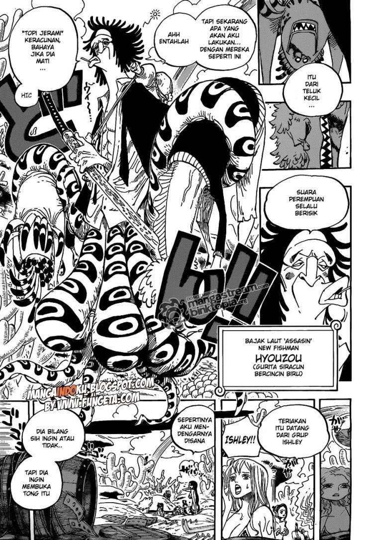 One Piece — Chapter 610, halaman 5