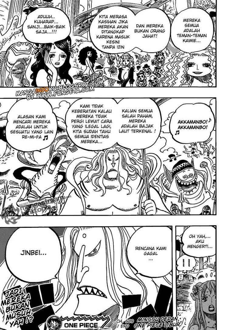 One Piece — Chapter 609, halaman 16
