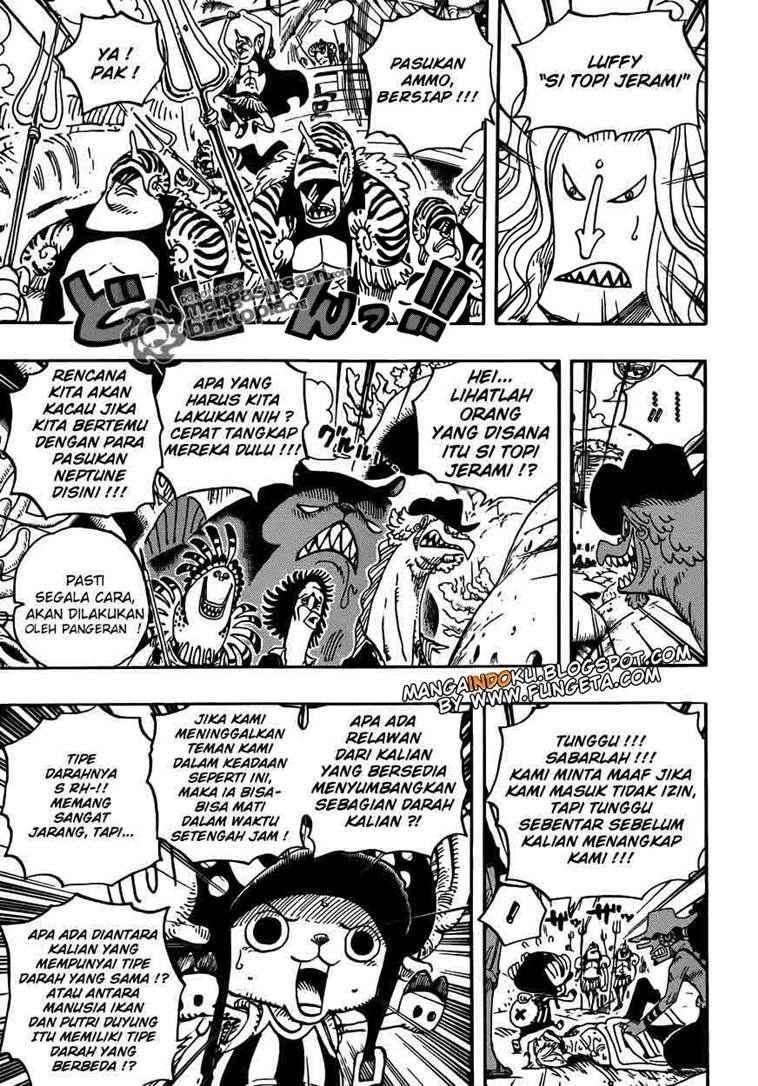 One Piece — Chapter 609, halaman 8