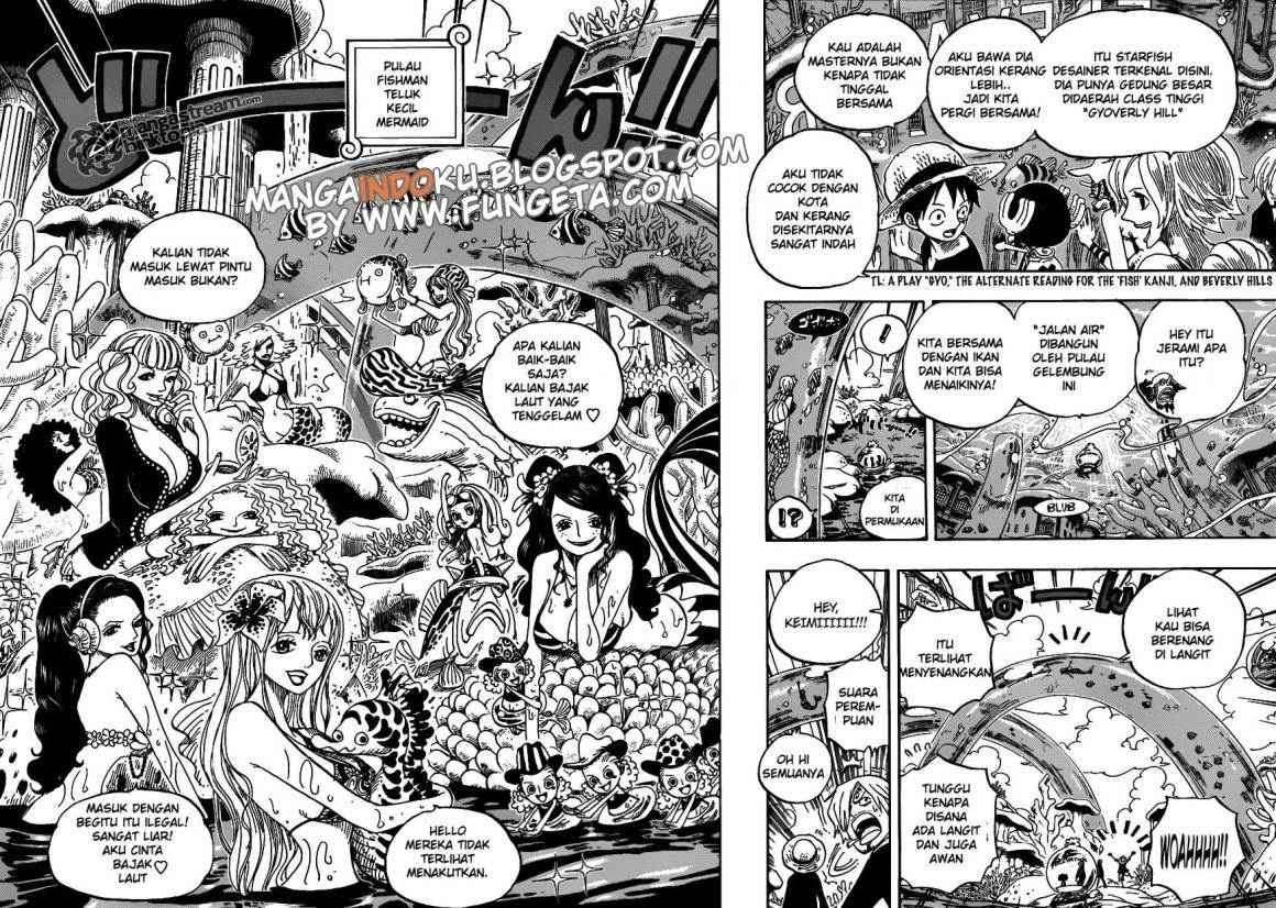 One Piece — Chapter 608, halaman 14