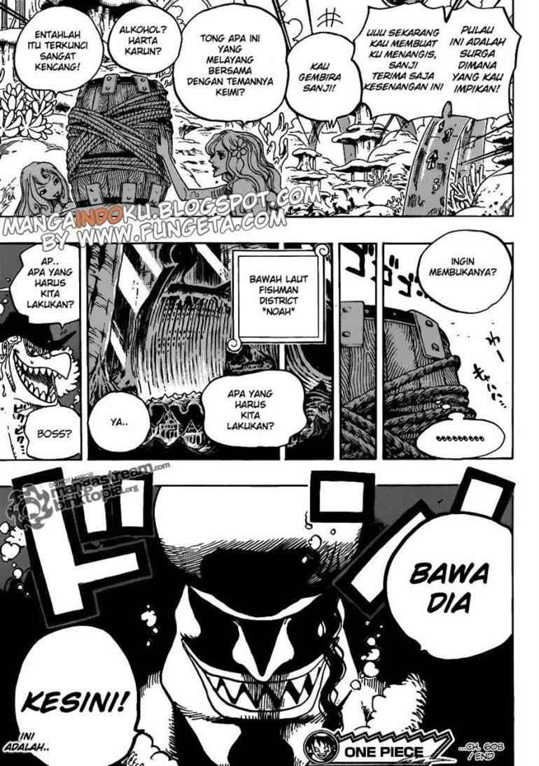 One Piece — Chapter 608, halaman 16