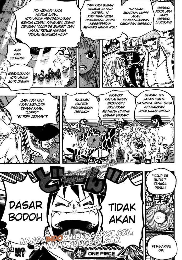 One Piece — Chapter 607, halaman 13