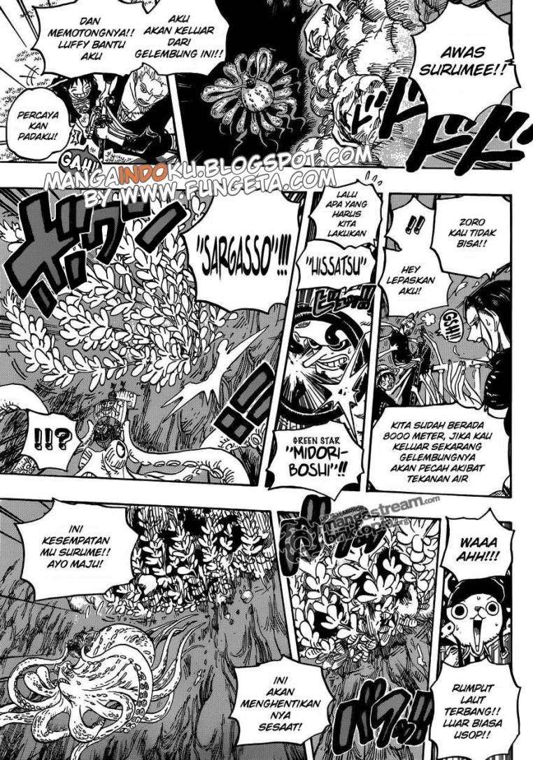 One Piece — Chapter 607, halaman 8