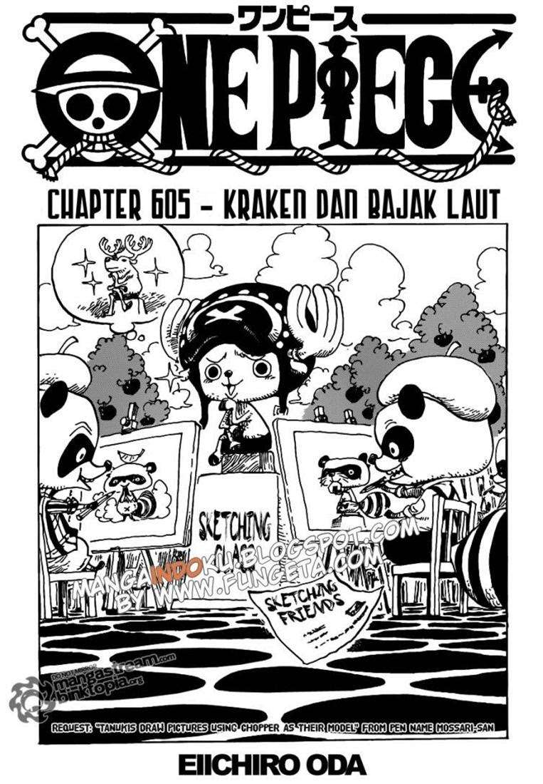 One Piece — Chapter 605, halaman 1