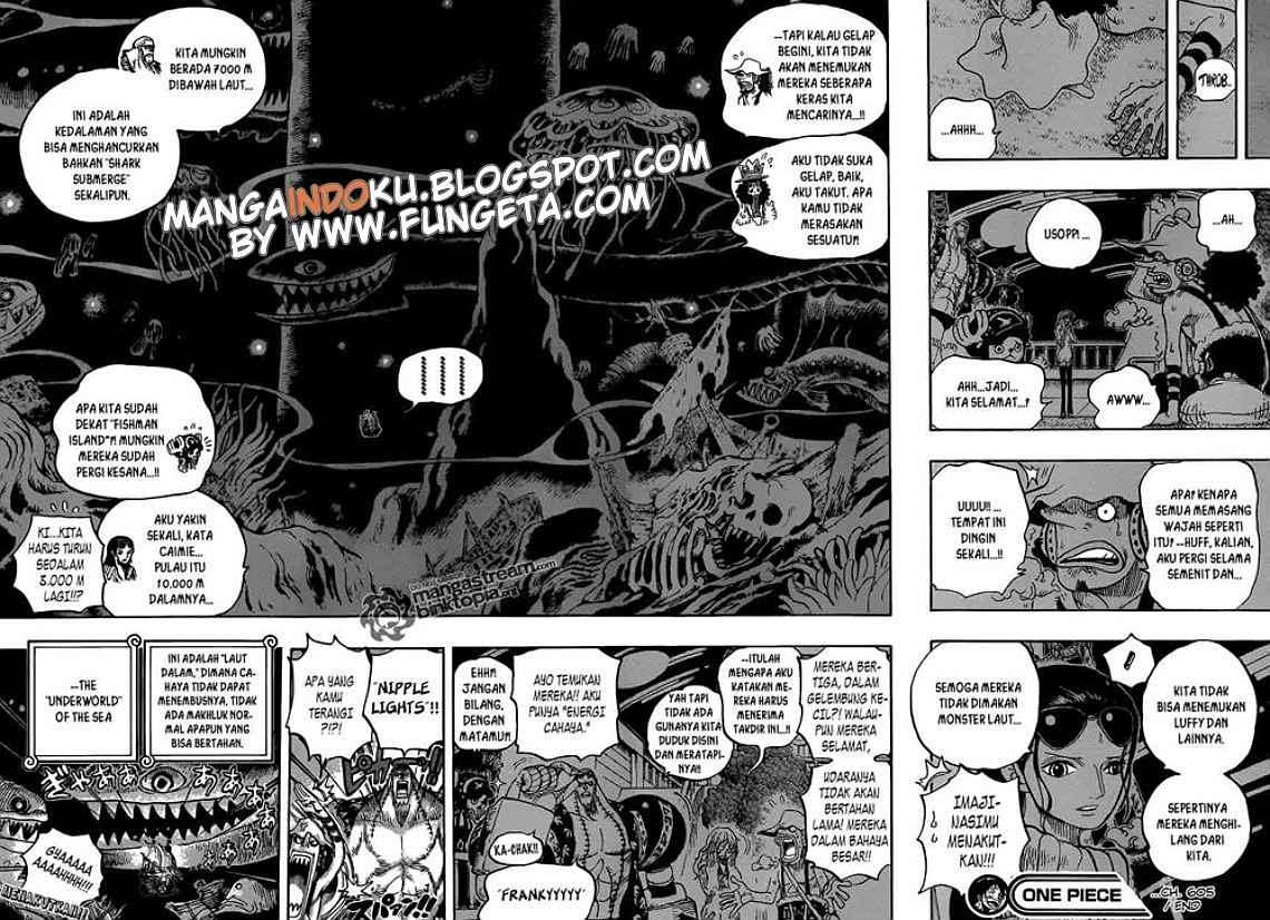One Piece — Chapter 605, halaman 16