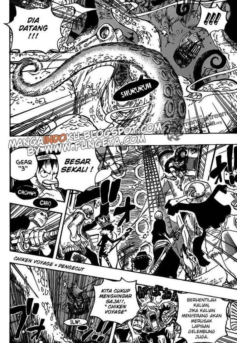 One Piece — Chapter 605, halaman 6