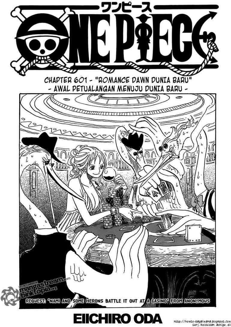One Piece — Chapter 601, halaman 1
