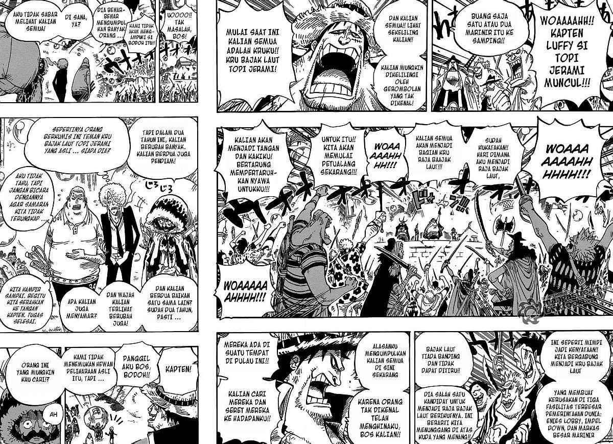 One Piece — Chapter 600, halaman 10