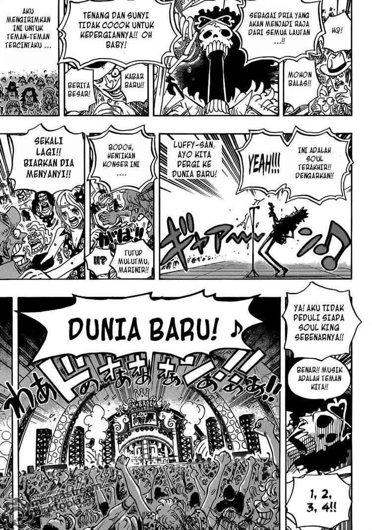 One Piece — Chapter 600, halaman 14