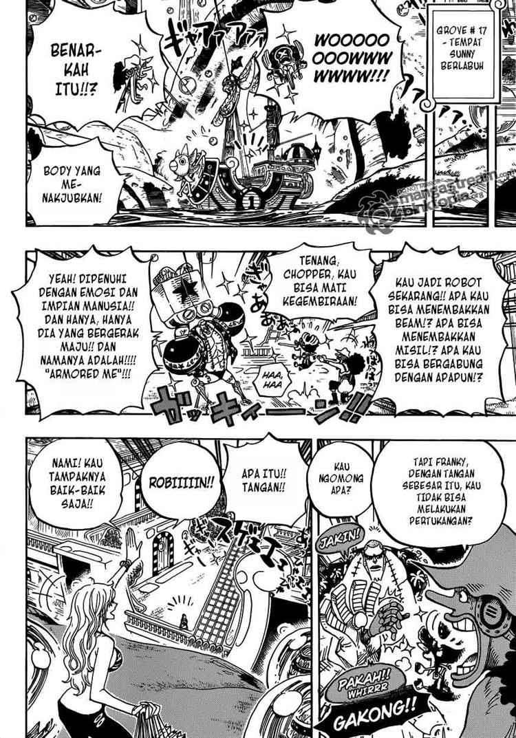 One Piece — Chapter 600, halaman 15