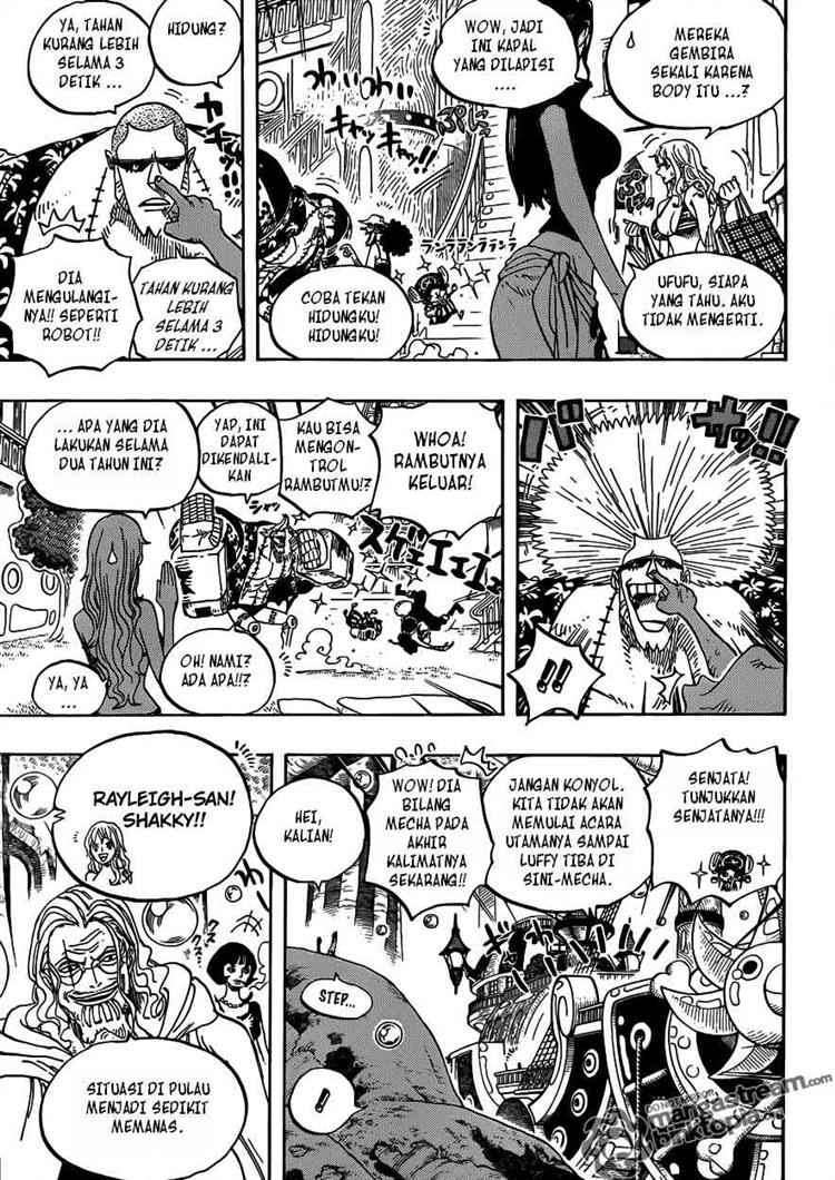 One Piece — Chapter 600, halaman 16