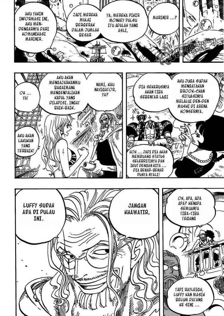 One Piece — Chapter 600, halaman 17