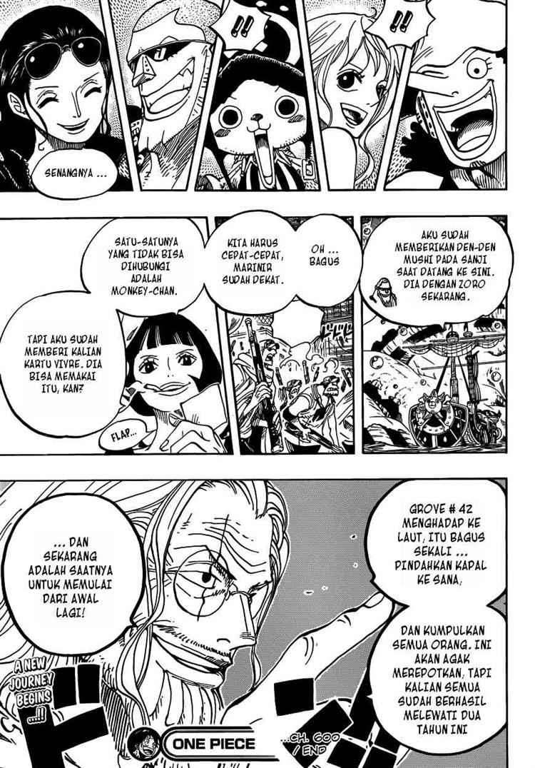 One Piece — Chapter 600, halaman 18