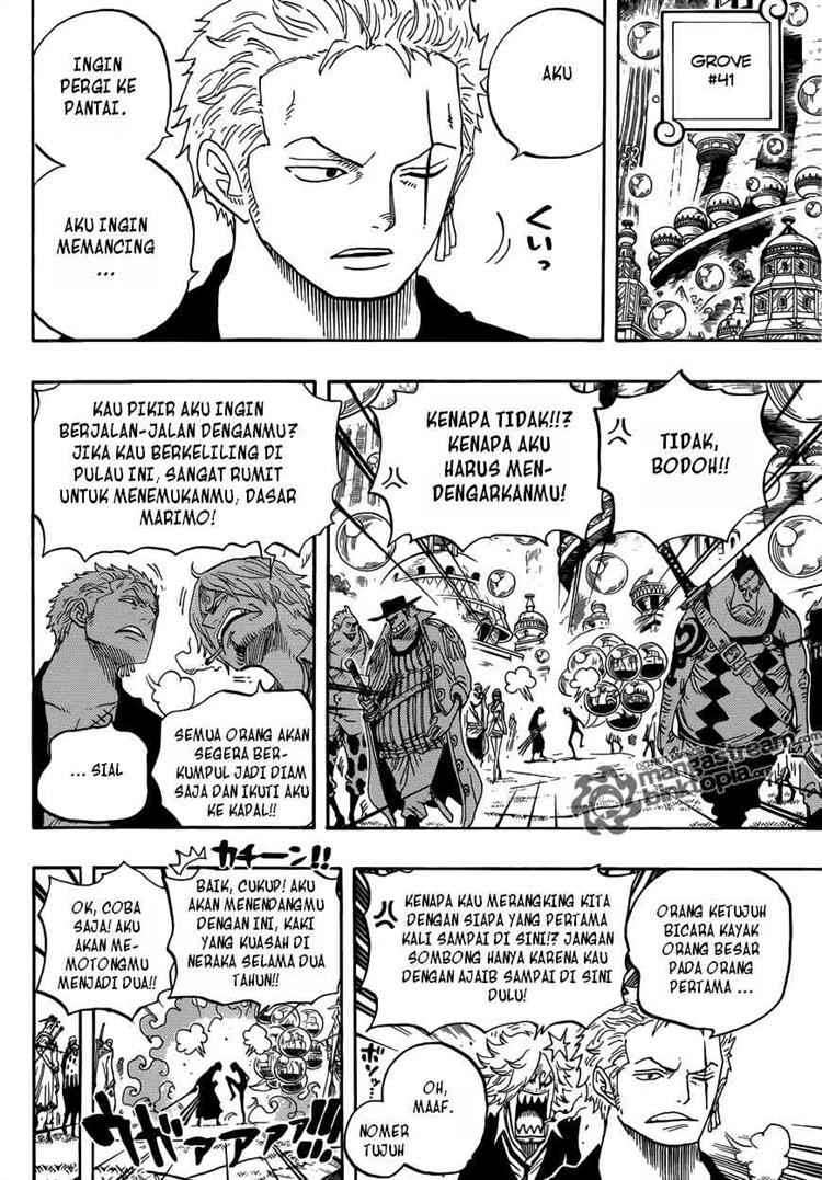 One Piece — Chapter 600, halaman 6