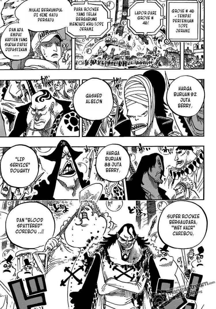 One Piece — Chapter 600, halaman 7