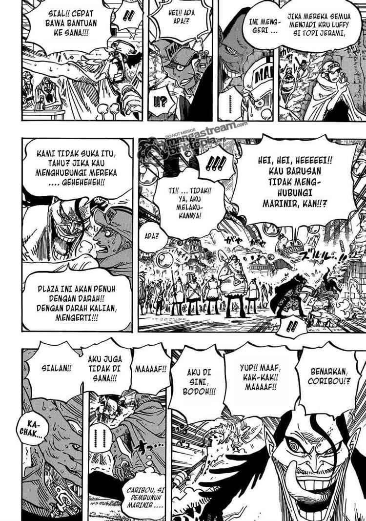 One Piece — Chapter 600, halaman 8