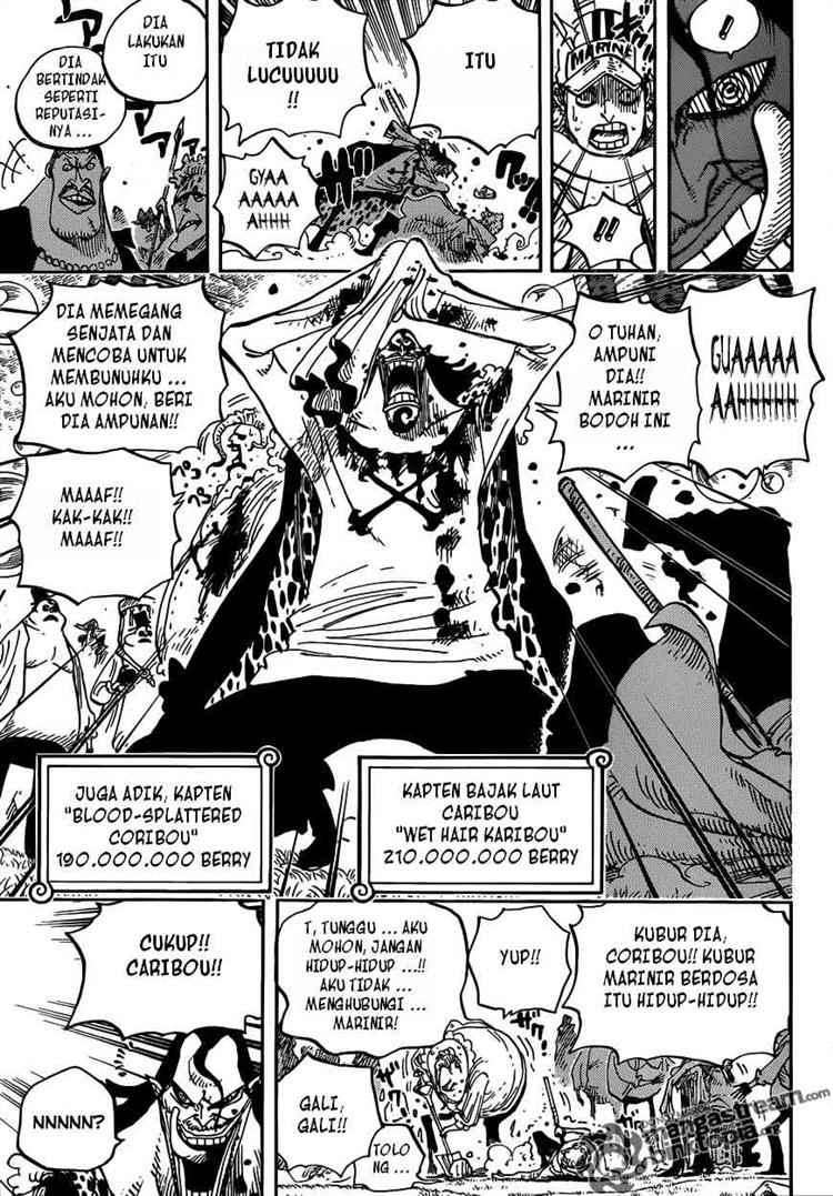 One Piece — Chapter 600, halaman 9