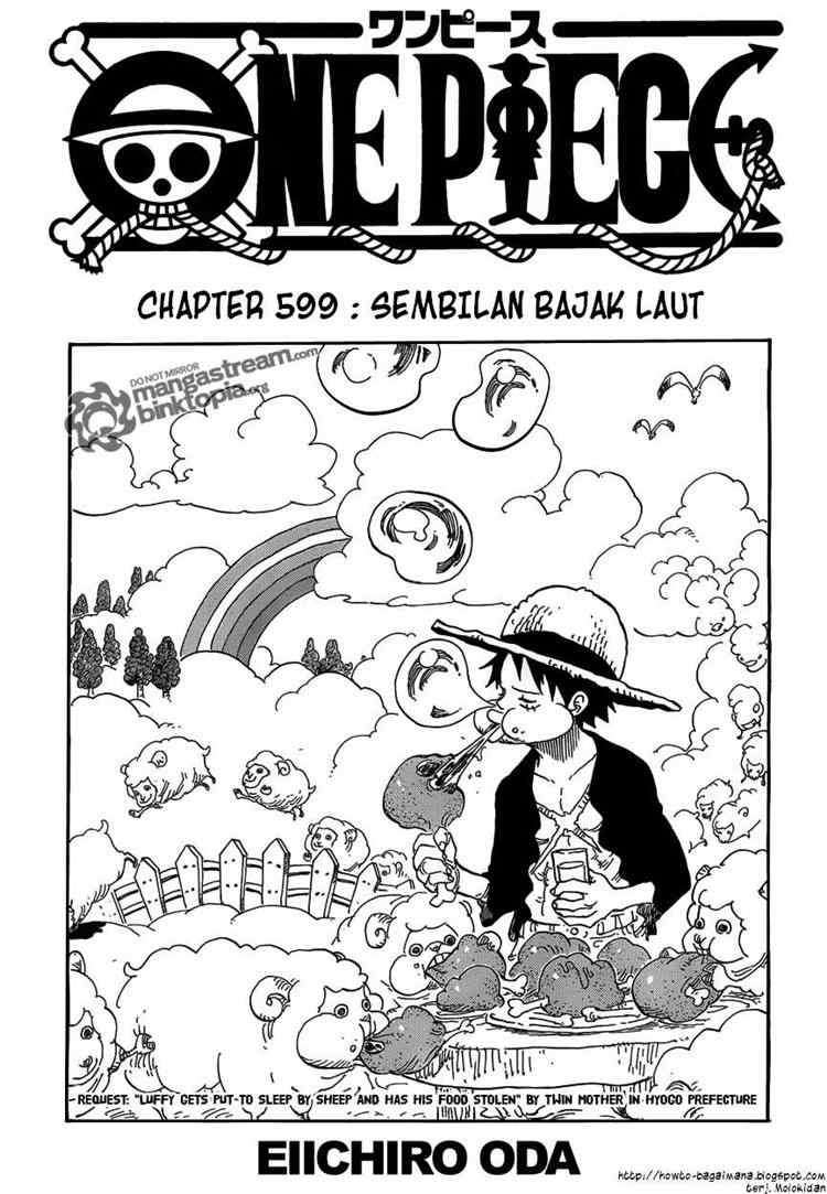 One Piece — Chapter 599, halaman 1