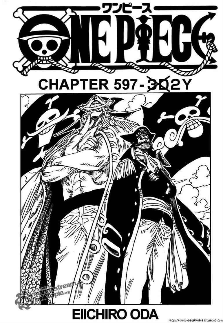 One Piece — Chapter 597, halaman 1