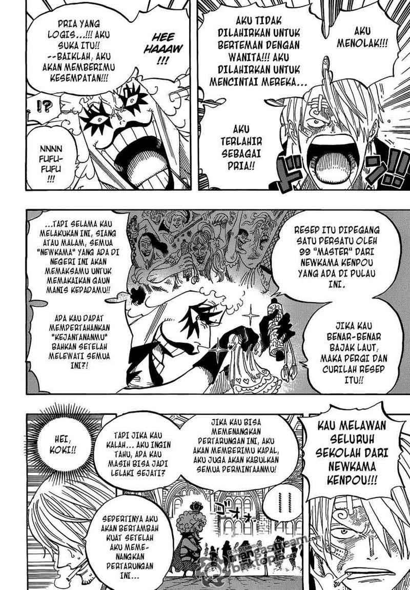 One Piece — Chapter 595, halaman 16