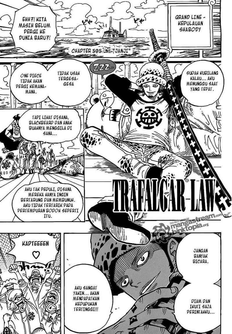 One Piece — Chapter 595, halaman 2