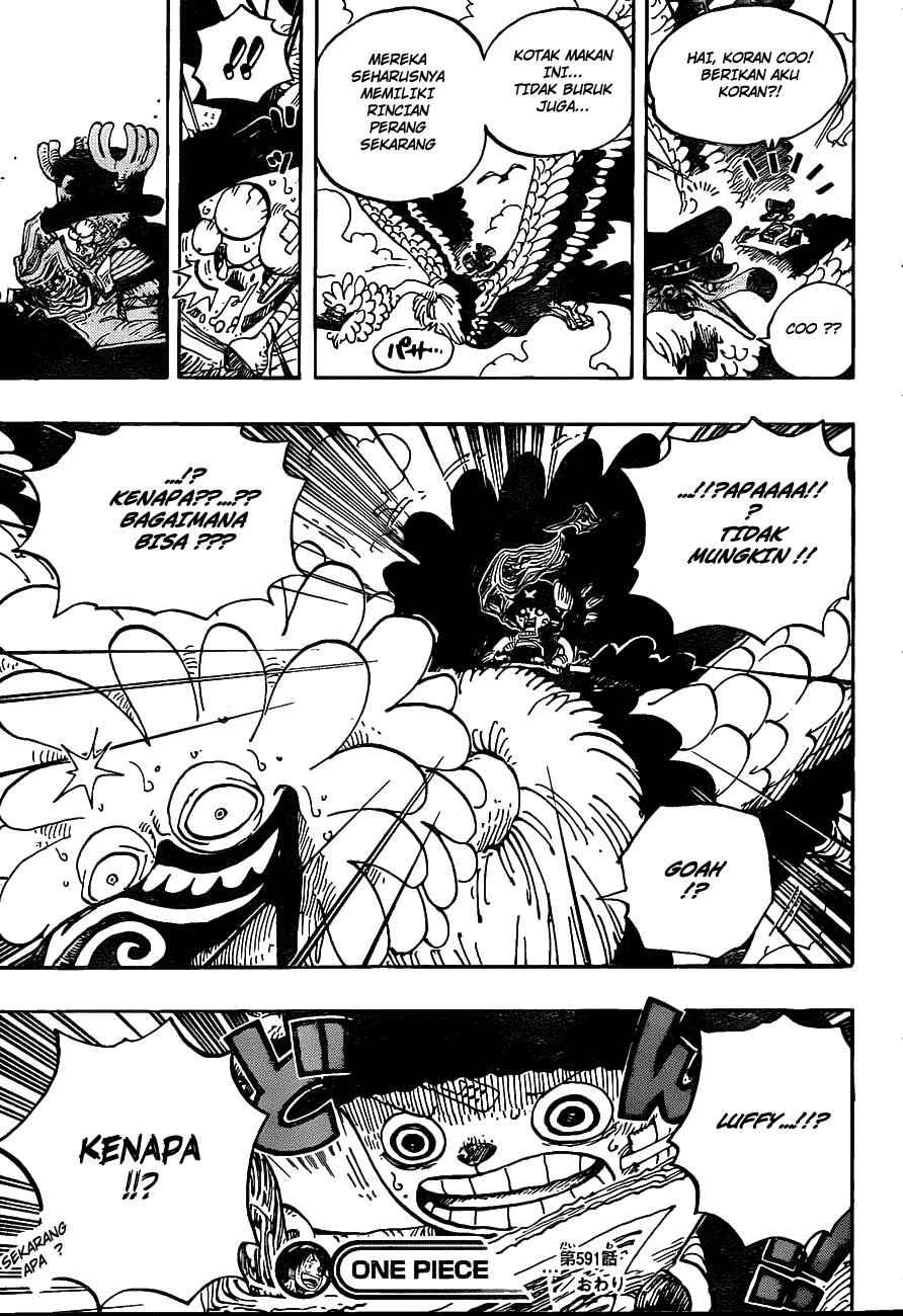 One Piece — Chapter 591, halaman 19
