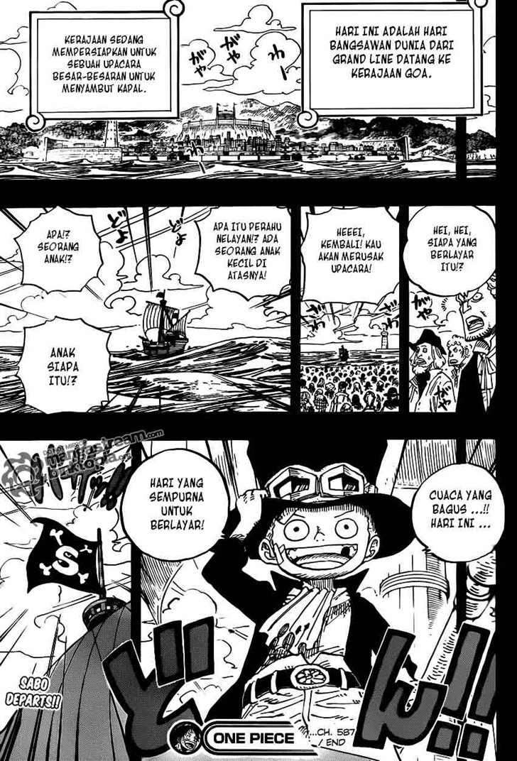 One Piece — Chapter 587, halaman 20
