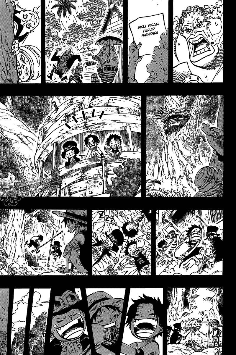 One Piece — Chapter 585, halaman 17