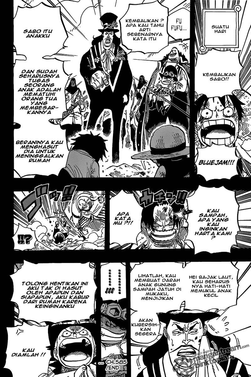One Piece — Chapter 585, halaman 18