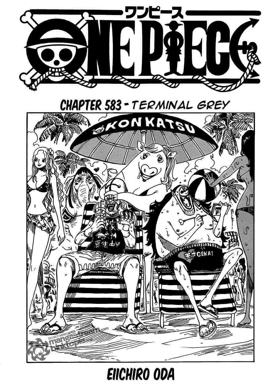 One Piece — Chapter 583, halaman 1