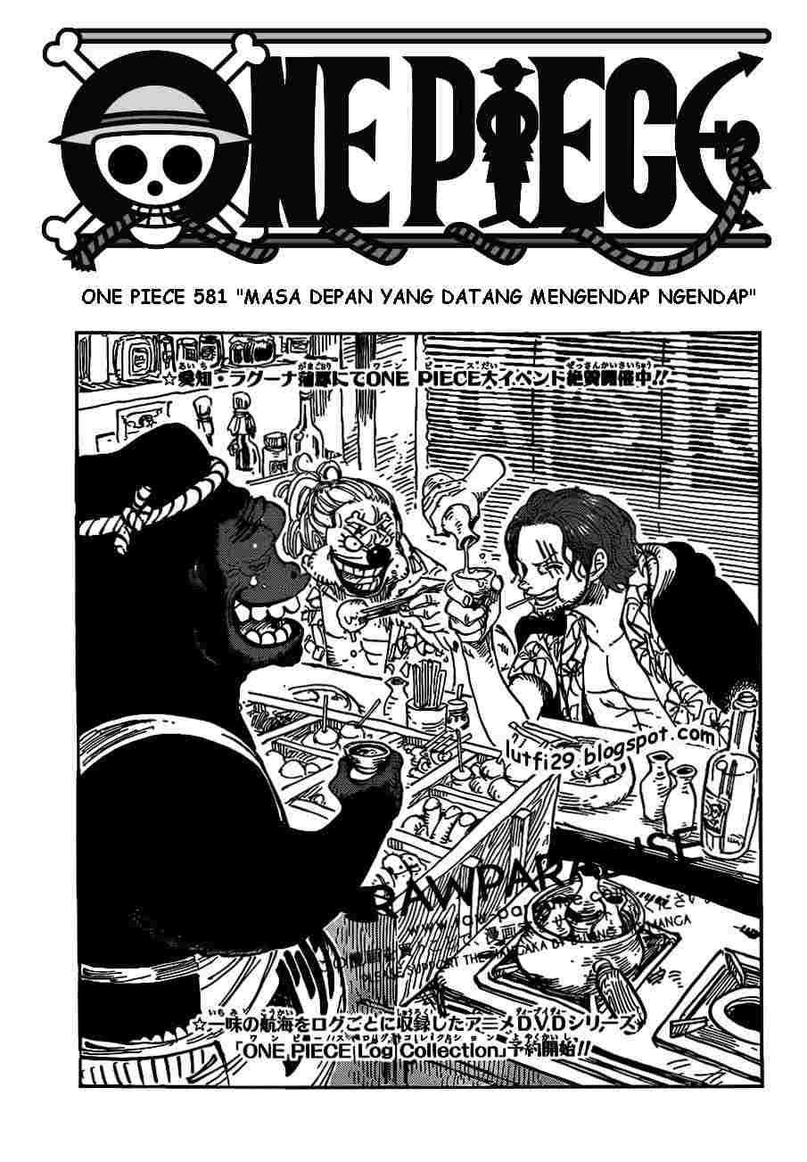 One Piece — Chapter 581, halaman 1
